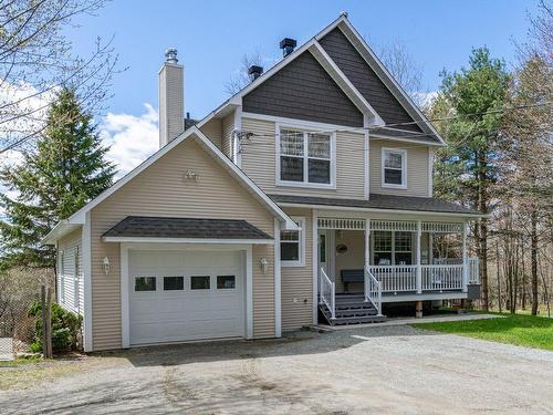 Frontage - 2780 Rue Du Manège, Hatley - Canton, QC - Outdoor With Deck Patio Veranda With Facade