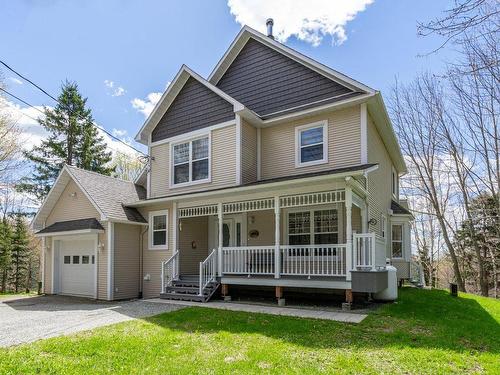 Frontage - 2780 Rue Du Manège, Hatley - Canton, QC - Outdoor With Deck Patio Veranda With Facade