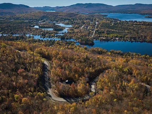 Photo aÃ©rienne - 80 Ch. Du Domaine-Forget, Saint-Donat, QC - Outdoor With Body Of Water With View