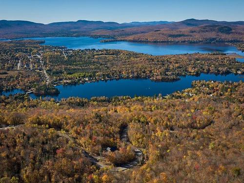 Photo aÃ©rienne - 80 Ch. Du Domaine-Forget, Saint-Donat, QC - Outdoor With Body Of Water With View