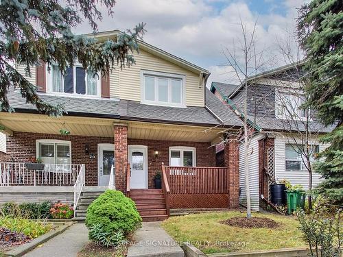 22 Thyra Ave, Toronto, ON - Outdoor With Deck Patio Veranda With Facade