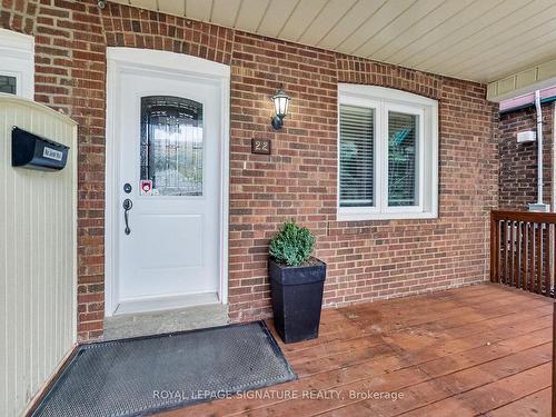 22 Thyra Ave, Toronto, ON - Outdoor With Deck Patio Veranda With Exterior