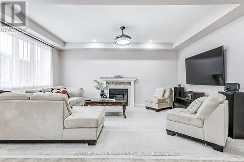 1226 Atkins Drive, Newmarket, ON - Indoor Photo Showing Living Room With Fireplace