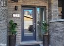 View of property entrance - 25 Wyn Wood Lane, Orillia, ON  -  With Fireplace 