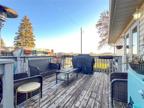 407 1St Avenue, Rivers, MB - Outdoor With Deck Patio Veranda With Exterior