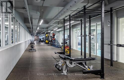 1123 - 30 Shore Breeze Drive, Toronto, ON - Indoor Photo Showing Gym Room