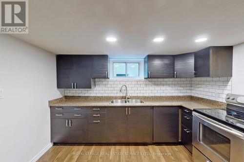 174 Alderbrae Avenue, Toronto, ON - Indoor Photo Showing Kitchen With Double Sink