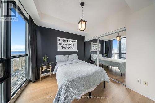 3407 - 55 Bremner Boulevard, Toronto, ON - Indoor Photo Showing Bedroom