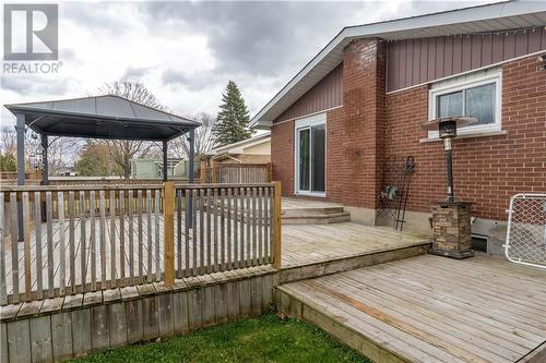 486 Hilbert Avenue, Cornwall, ON - Outdoor With Deck Patio Veranda With Exterior