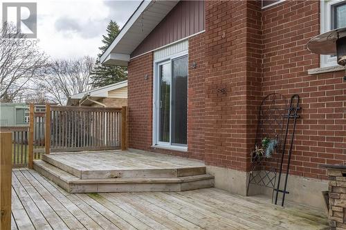 486 Hilbert Avenue, Cornwall, ON - Outdoor With Deck Patio Veranda With Exterior