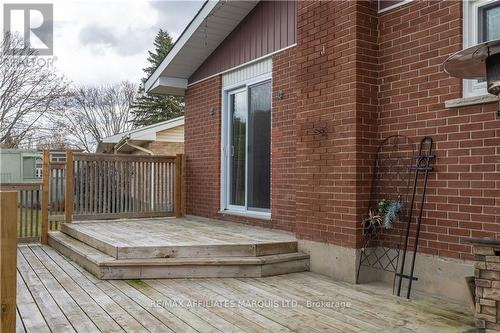 486 Hilbert Avenue, Cornwall (717 - Cornwall), ON - Outdoor With Deck Patio Veranda With Exterior