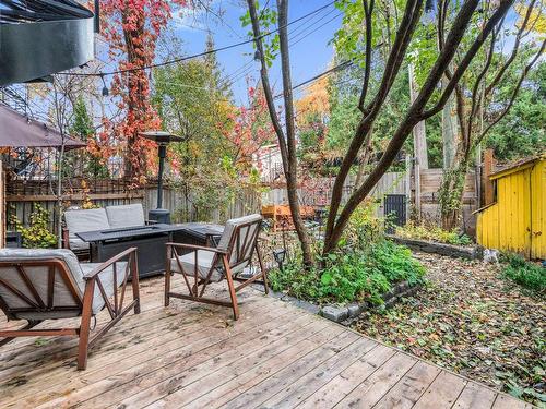 Cour - 2083 Rue Dorion, Montréal (Ville-Marie), QC - Outdoor With Deck Patio Veranda With Exterior