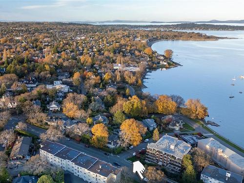 203-1400 Newport Ave, Oak Bay, BC - Outdoor With Body Of Water With View