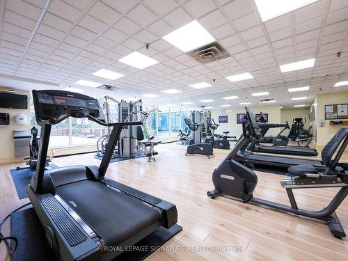 #204A-3605 Kariya Dr, Mississauga, ON - Indoor Photo Showing Gym Room