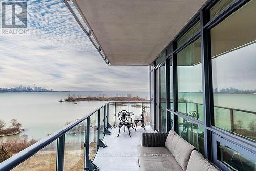 1003 - 59 Annie Craig Drive, Toronto, ON - Outdoor With Body Of Water With Balcony With View With Exterior