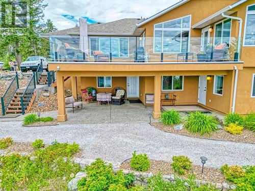 144 Crown Crescent, Vernon, BC - Outdoor With Deck Patio Veranda