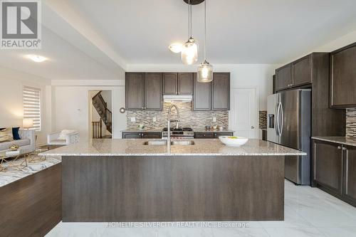 24 Dumaine Street, Whitby, ON - Indoor Photo Showing Kitchen With Upgraded Kitchen