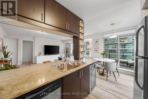 3110 - 25 Town Centre Court, Toronto, ON - Indoor Photo Showing Kitchen With Double Sink