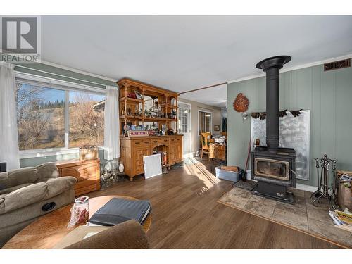 1020 Cody Road, Cache Creek, BC - Indoor Photo Showing Living Room With Fireplace