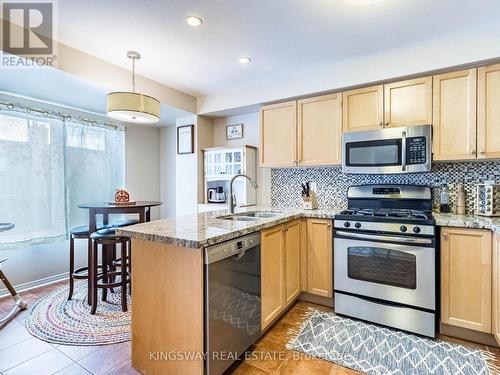 20 - 619 Evans Avenue, Toronto, ON - Indoor Photo Showing Kitchen With Double Sink