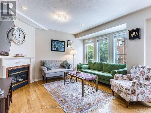 20 - 619 Evans Avenue, Toronto, ON - Indoor Photo Showing Living Room With Fireplace