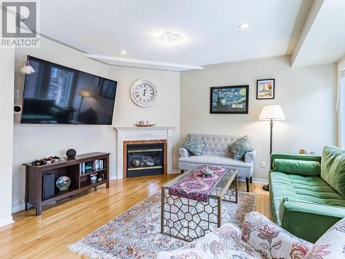 20 - 619 Evans Avenue, Toronto, ON - Indoor Photo Showing Living Room With Fireplace