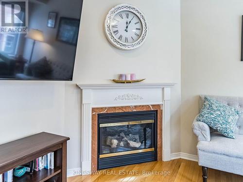 20 - 619 Evans Avenue, Toronto, ON - Indoor Photo Showing Living Room With Fireplace