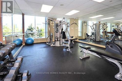 1406 - 2545 Erin Centre Boulevard, Mississauga, ON - Indoor Photo Showing Gym Room