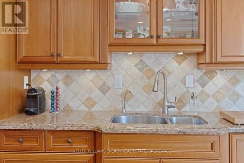 1305 - 900 Wilson Road N, Oshawa (Centennial), ON - Indoor Photo Showing Kitchen With Double Sink