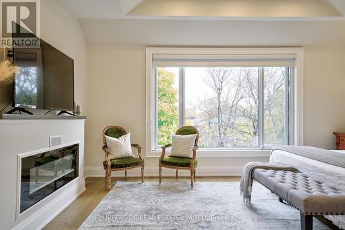 55 Lynnhaven Street, Toronto, ON - Indoor Photo Showing Other Room With Fireplace