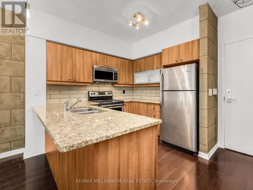 1404 - 55 East Liberty Street, Toronto, ON - Indoor Photo Showing Kitchen With Double Sink