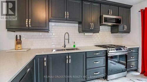 99 Leggott Avenue, Barrie, ON - Indoor Photo Showing Kitchen With Stainless Steel Kitchen With Double Sink With Upgraded Kitchen