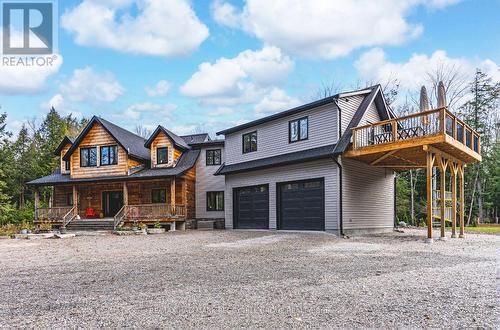 4057 Cambrian Road, Severn, ON - Outdoor With Deck Patio Veranda With Facade