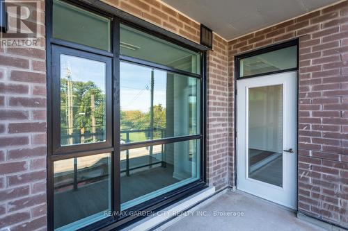 216 - 600 North Service Road, Hamilton, ON - Outdoor With Balcony With Exterior