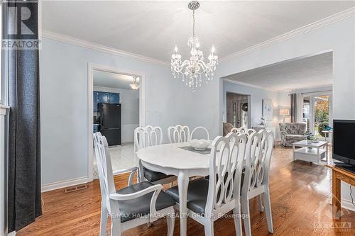 1699 Fieldstone Crescent, Ottawa, ON - Indoor Photo Showing Dining Room