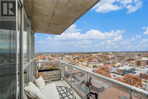 179 George Street Unit#1501, Ottawa, ON - Outdoor With Balcony With View