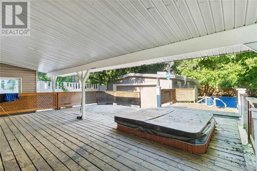 156 Queen Street, Sarnia, ON - Outdoor With Deck Patio Veranda With Exterior