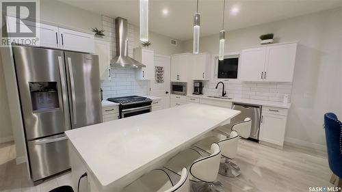 866 Childers Rise, Saskatoon, SK - Indoor Photo Showing Kitchen With Upgraded Kitchen