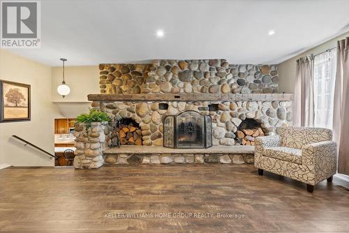 5339 Highway 9, Minto, ON - Indoor Photo Showing Living Room With Fireplace