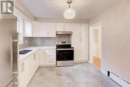 3Rd Flr - 315A Indian Grove, Toronto, ON - Indoor Photo Showing Kitchen With Double Sink