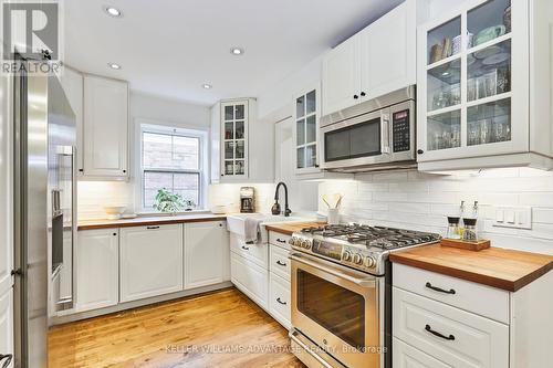 46 Thirty-Sixth Street, Toronto, ON - Indoor Photo Showing Kitchen With Upgraded Kitchen