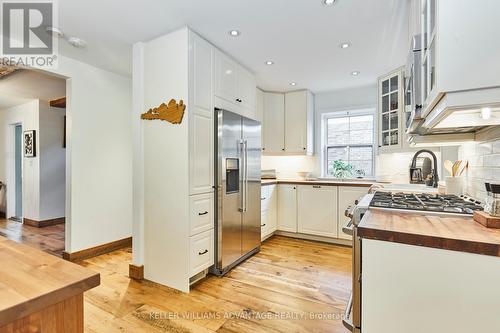 46 Thirty-Sixth Street, Toronto, ON - Indoor Photo Showing Kitchen With Upgraded Kitchen