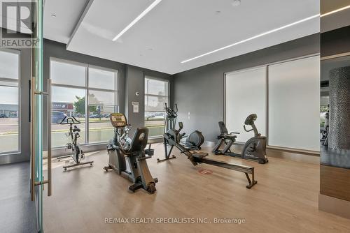 1509 - 55 Speers Road, Oakville, ON - Indoor Photo Showing Gym Room