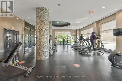 1509 - 55 Speers Road, Oakville, ON - Indoor Photo Showing Gym Room