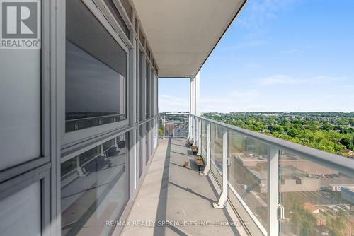 1509 - 55 Speers Road, Oakville, ON - Outdoor With Balcony With View With Exterior