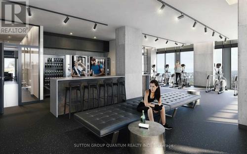 1026 - 251 Manitoba Street, Toronto, ON - Indoor Photo Showing Gym Room