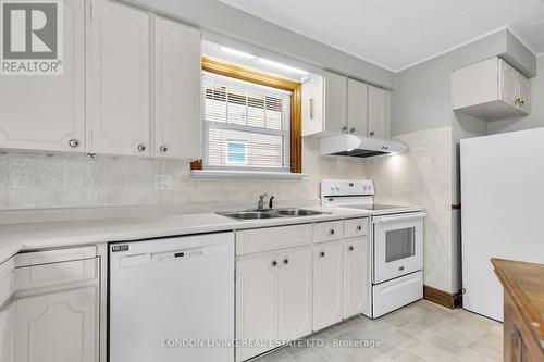 231 Riverside Drive, London, ON - Indoor Photo Showing Kitchen With Double Sink