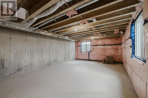 1867 Dalmagarry Road, London, ON - Indoor Photo Showing Basement