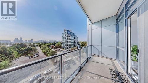 721 - 2885 Bayview Avenue, Toronto, ON - Outdoor With Balcony With View With Exterior