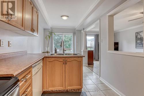 17 Catkins Crescent, Whitby, ON - Indoor Photo Showing Kitchen With Double Sink